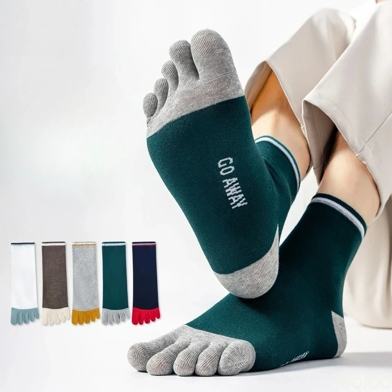 Toe Sock Split - 5 paar modieuze herensokken voor lente