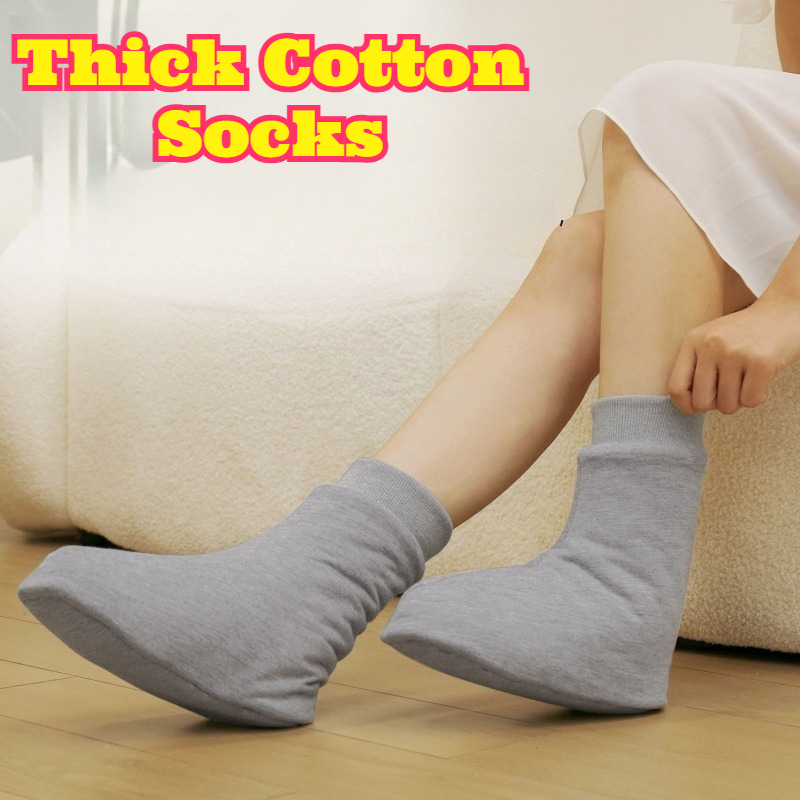 Thermal Sock Winter - Xinjiang Katoen Dikke Thermische Bedsokken Vrouwen