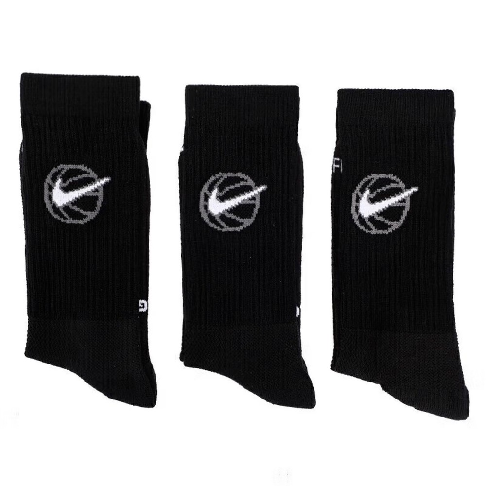 Cotton Crew Sock Pack - Nike Unisex zachte en ademende sportsokken: