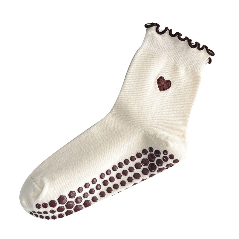 Yoga Sokken Dames Katoen Hart  - Grip Sock Yoga recensie en prijs