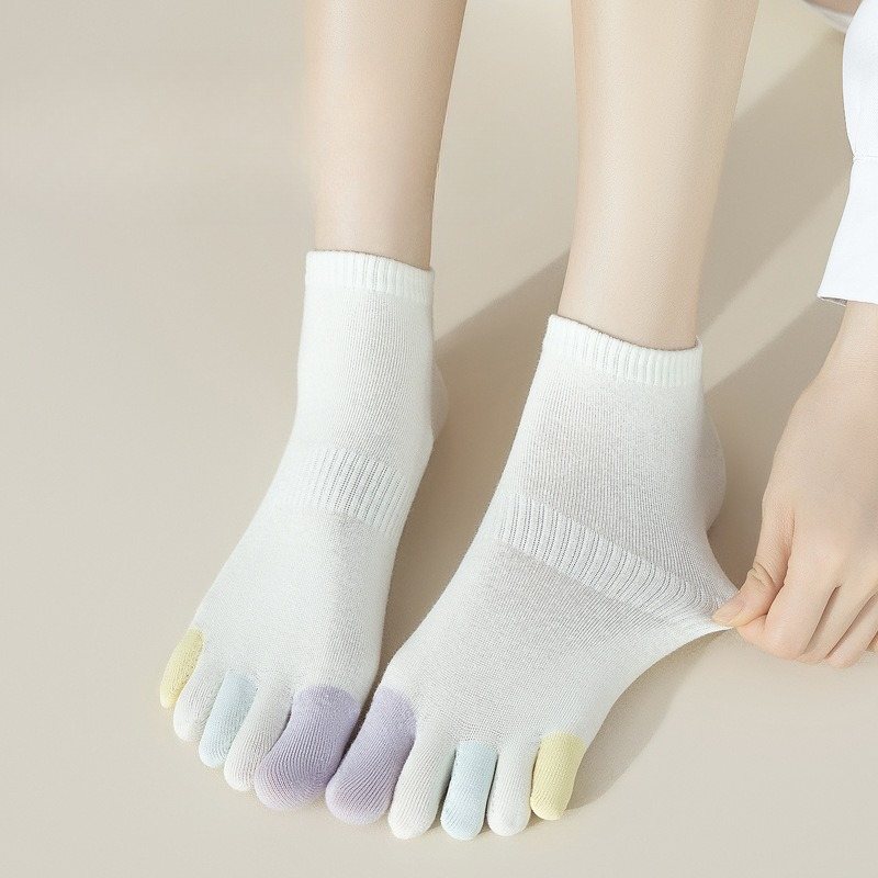 6 paar Zomer dunne ademende zw - Toe Sock Split recensie en prijs
