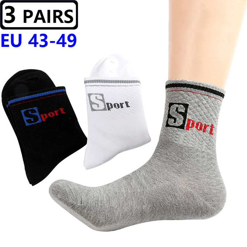 3 paren/pak Grote Grote Sokken - Cotton Crew Sock Pack recensie en prijs