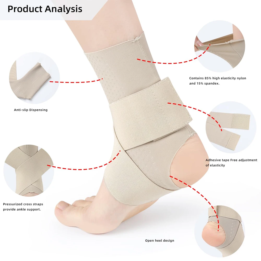 1 Stuks Compressie Enkelbrace  - Ankle Brace Sock recensie en prijs