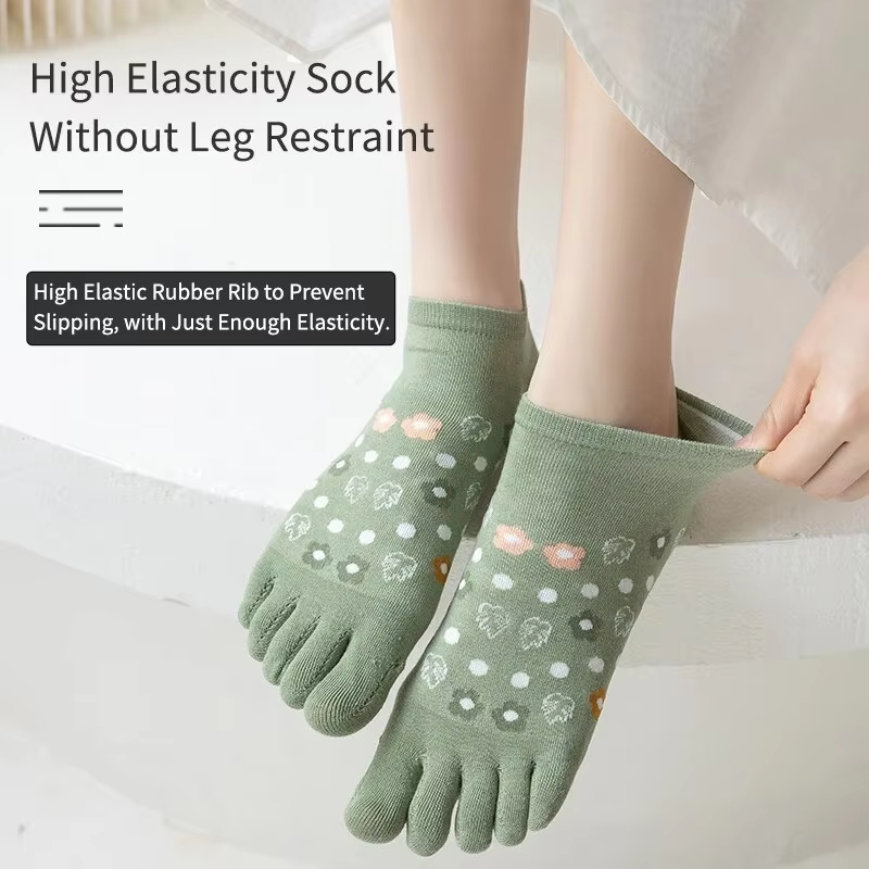 3 paar dames sokken voor lente - Toe Sock Split recensie en prijs