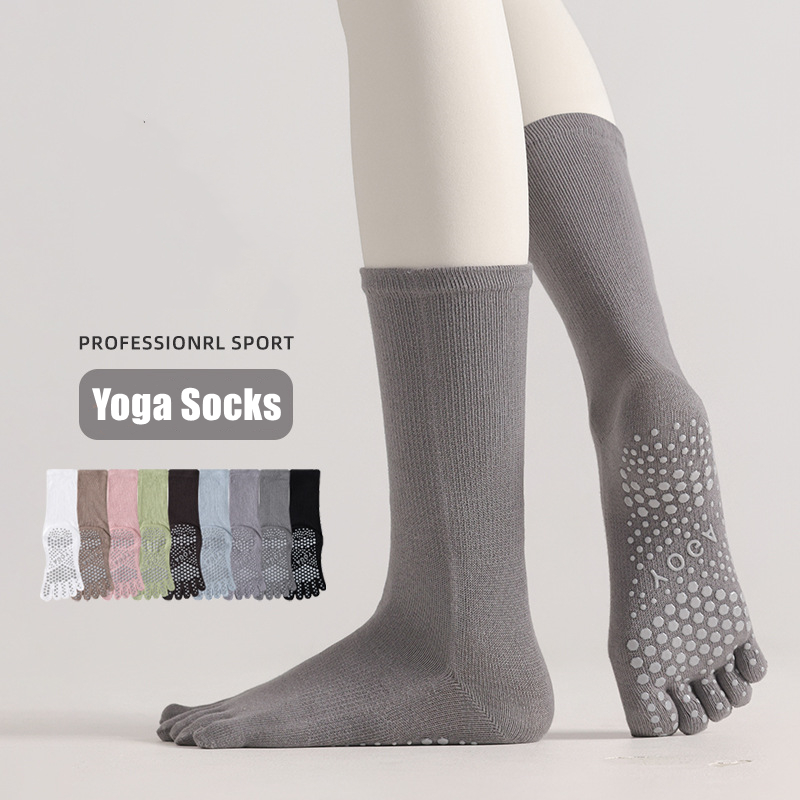 1 paar dames yogasokken snoepk - Toe Sock Split recensie en prijs
