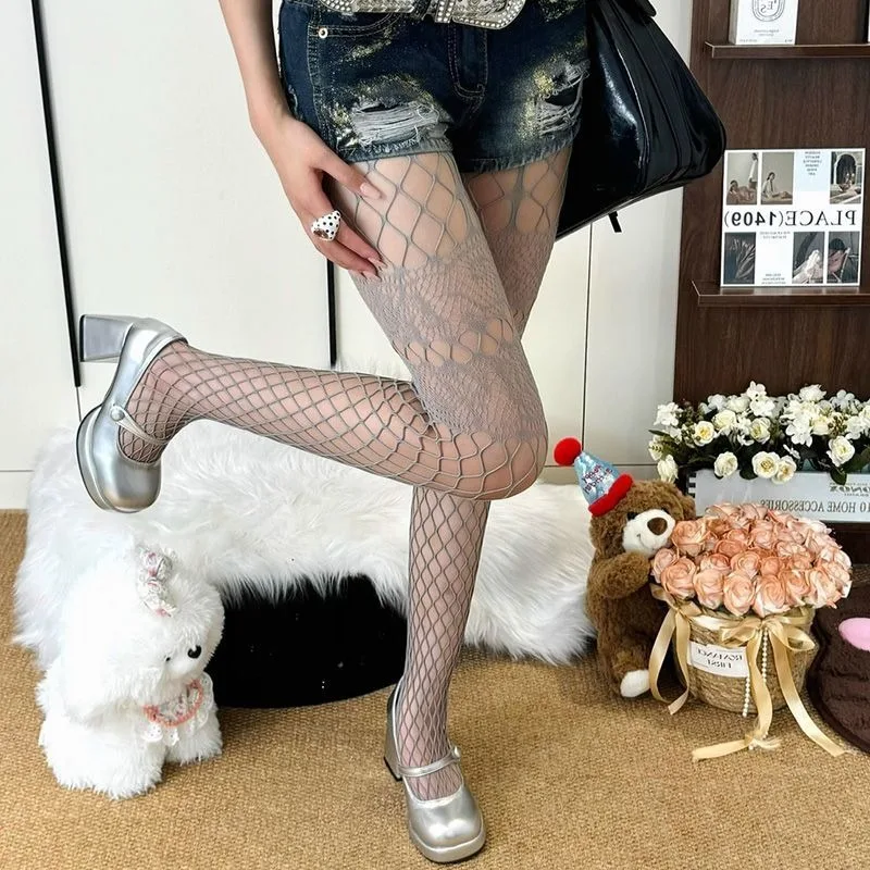Nieuwe Holle Ontwerp Grijze Pa - Fishnet Stocking Women recensie en prijs