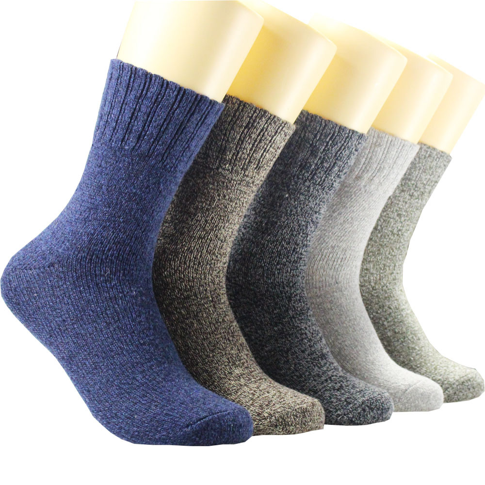 5 Paar 1 Set Heren Winter Warm - Cotton Crew Sock Pack recensie en prijs