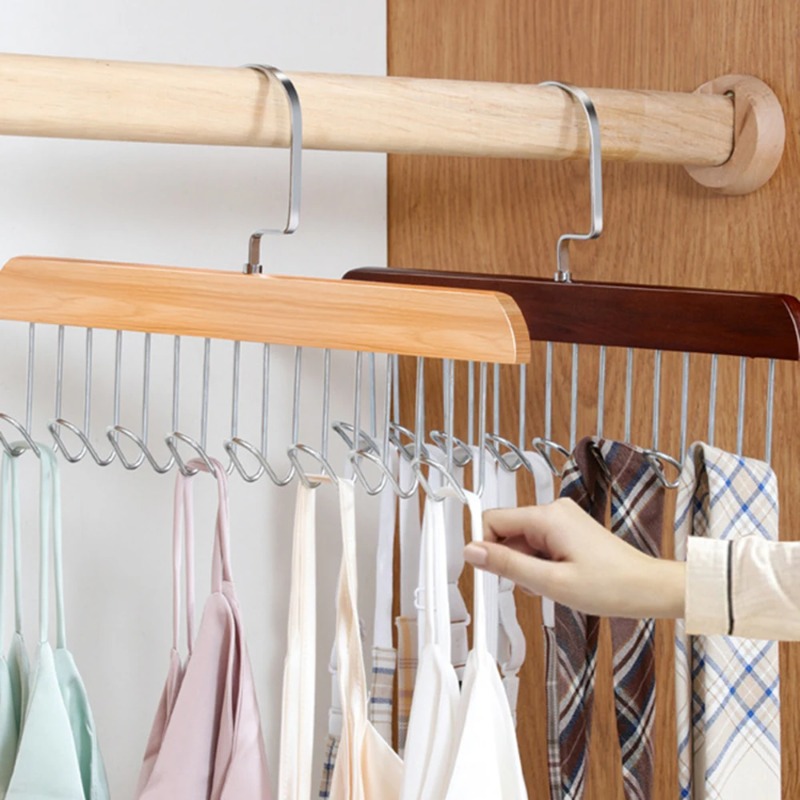 Massief houten achthaakige han - Sock Organizer Tray recensie en prijs