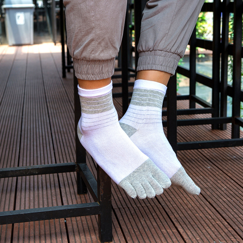 3/5 Paar Heren Vijfteen Sokken - Toe Sock Split recensie en prijs