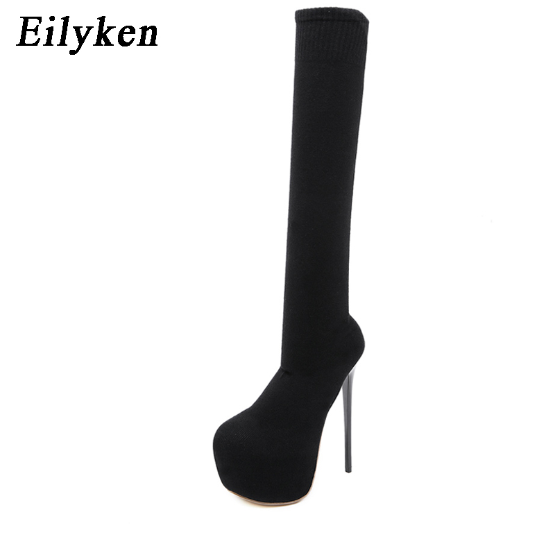 Eilyken Mode Platform Stretchs - Knee High Sock Women recensie en prijs