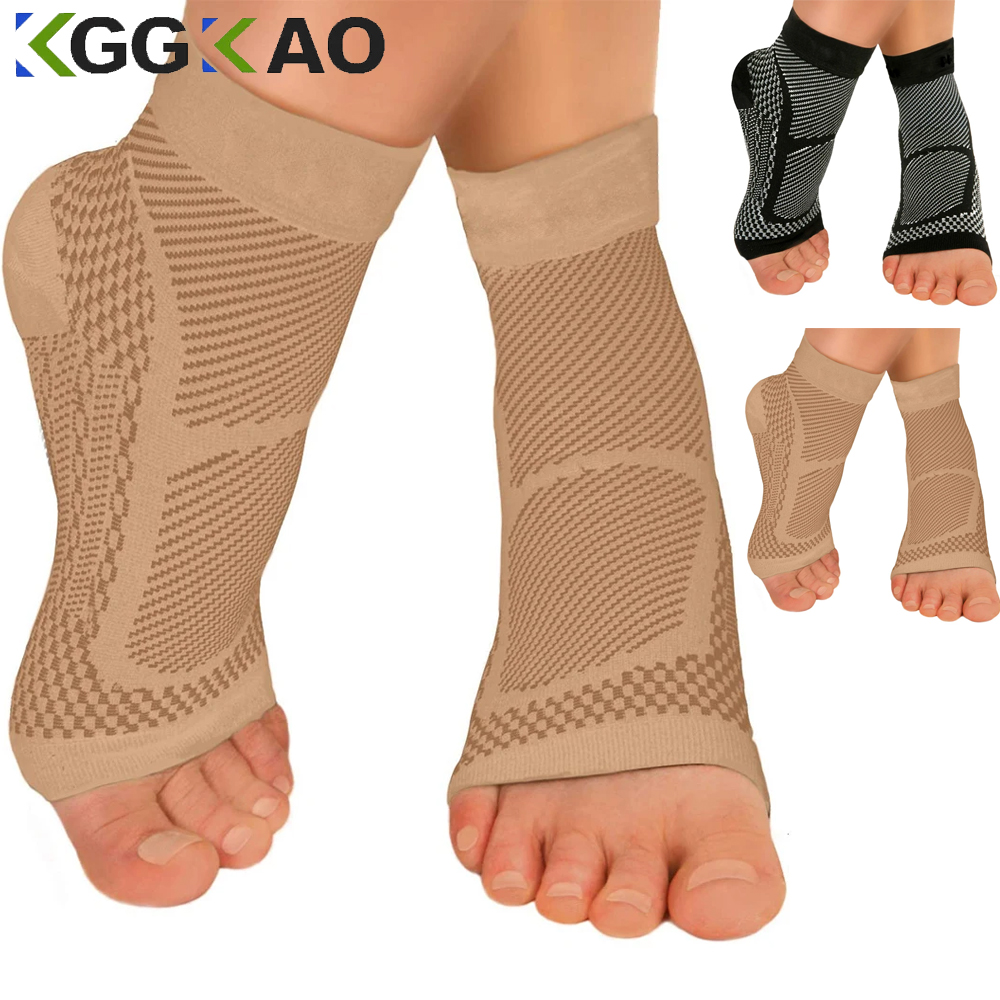 1 Paar Sport Enkelbrace Compre - Ankle Brace Sock recensie en prijs