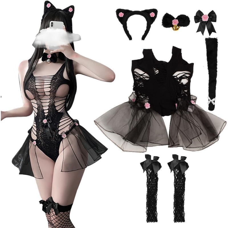 Vrouwen sexy lingerie cosplay  - Fishnet Stocking Women recensie en prijs