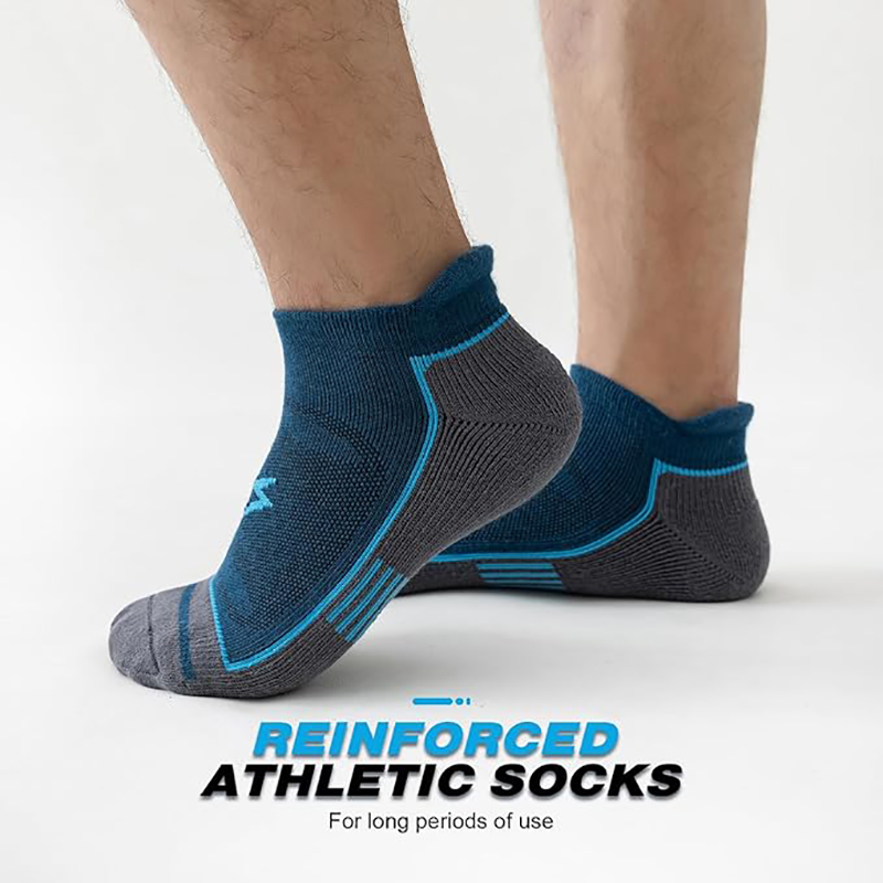 6-pack atletische sokken voor  - Athletic Sock Cushion recensie en prijs