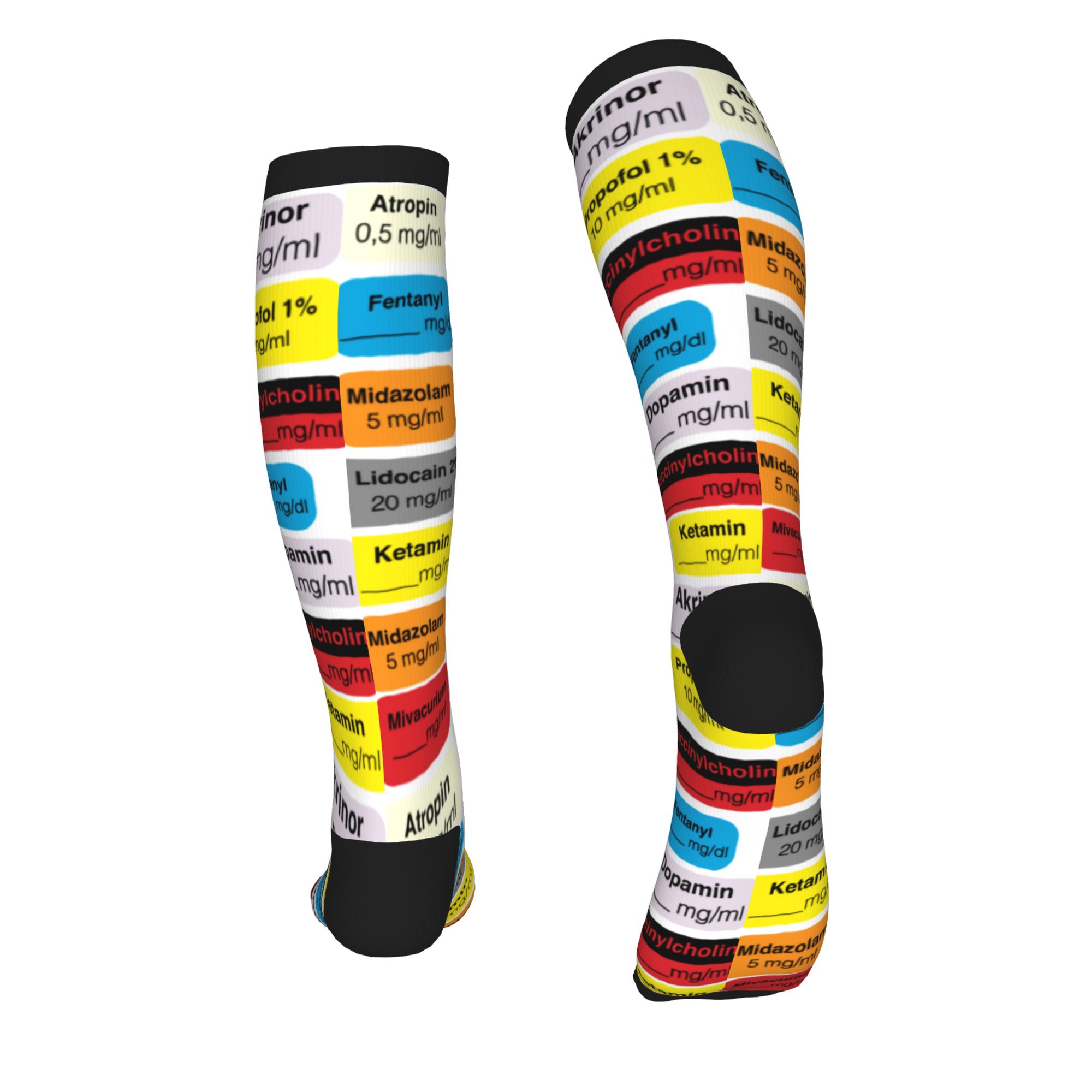 Anesthesie Medicijnlabels Here - Compression Sock Medical recensie en prijs