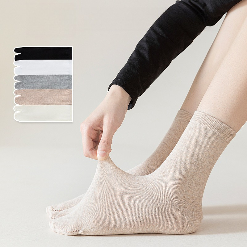 1 Paar Katoenen Tabi Sokken Ja - Toe Sock Split recensie en prijs