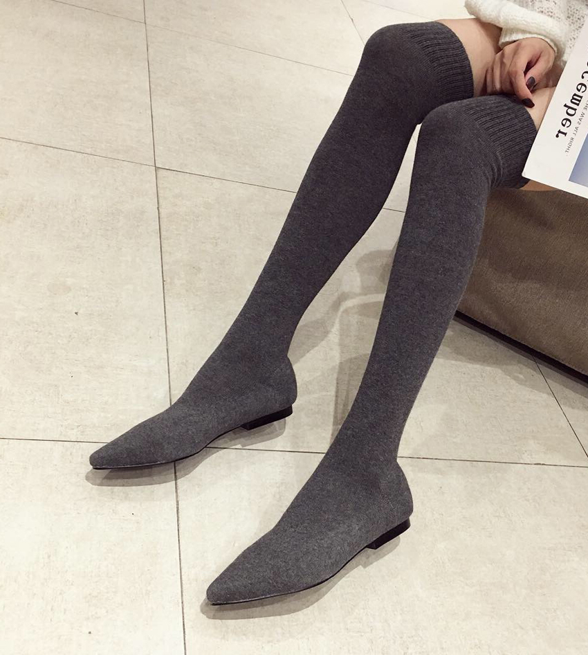 AIYKAZYSDL 2024 Herfst Kitten  - Boot Sock Slouchy recensie en prijs