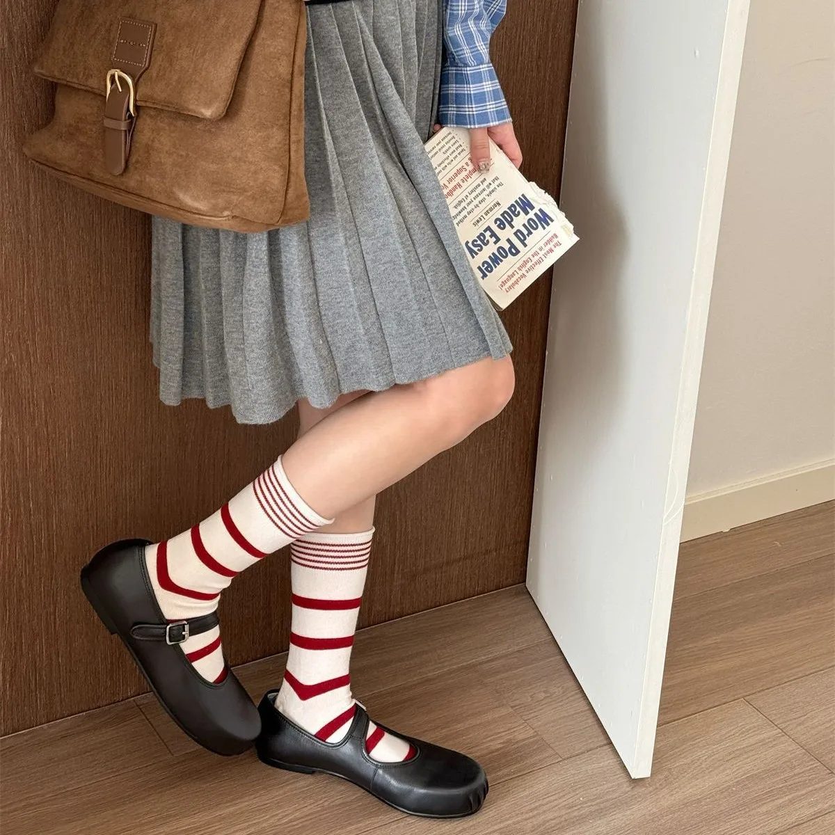 Koreaanse winter gestreepte wo - Silk Sock Bamboo recensie en prijs
