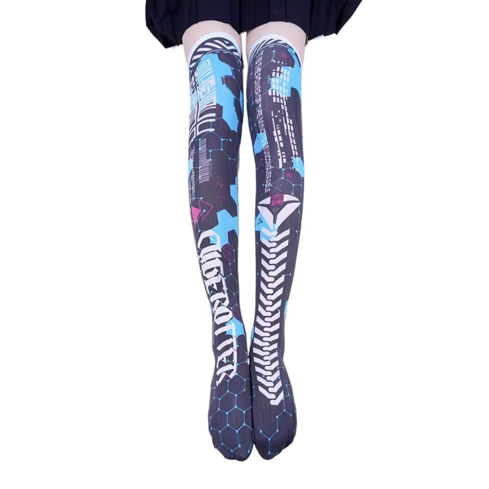 Anime Game Robot AI Mech Kouse - Knee High Sock Women recensie en prijs