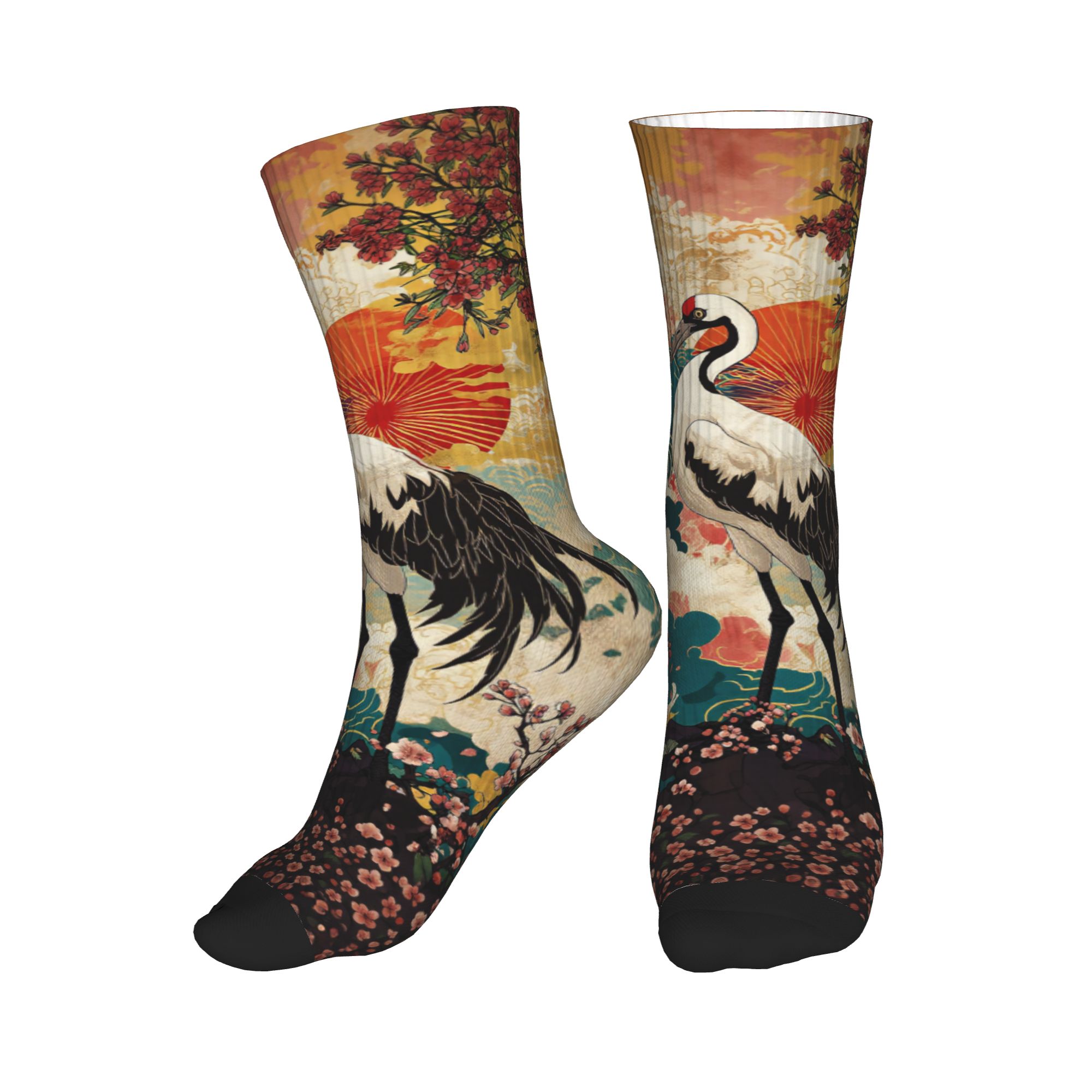 Mode Heren Ukiyo-e Double Cran - Dress Sock Men recensie en prijs