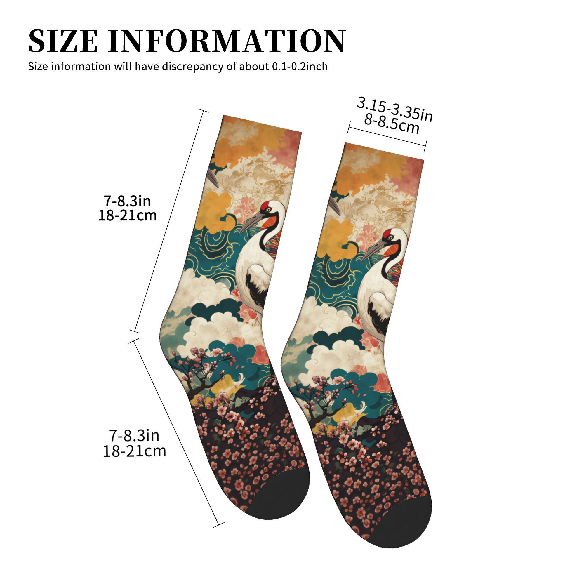 Mode Heren Ukiyo-e Double Cran - Dress Sock Men recensie en prijs