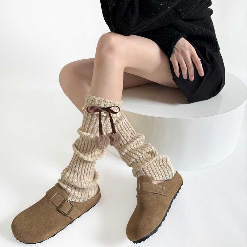 Kameel gebreide beenwarmers me - Boot Sock Slouchy recensie en prijs