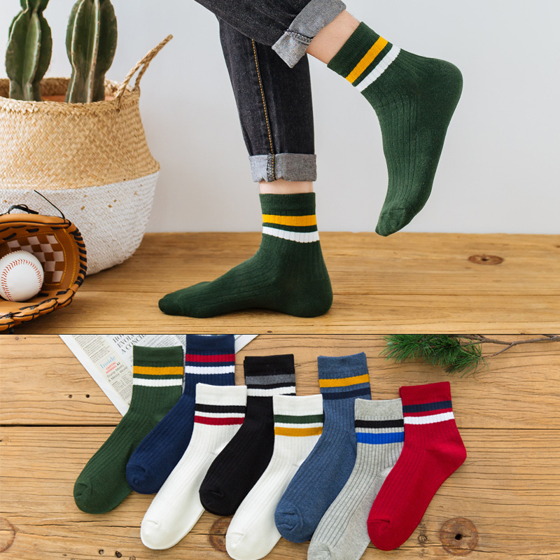 3 Paren/pak Katoen Heren Sokke - Cotton Crew Sock Pack recensie en prijs