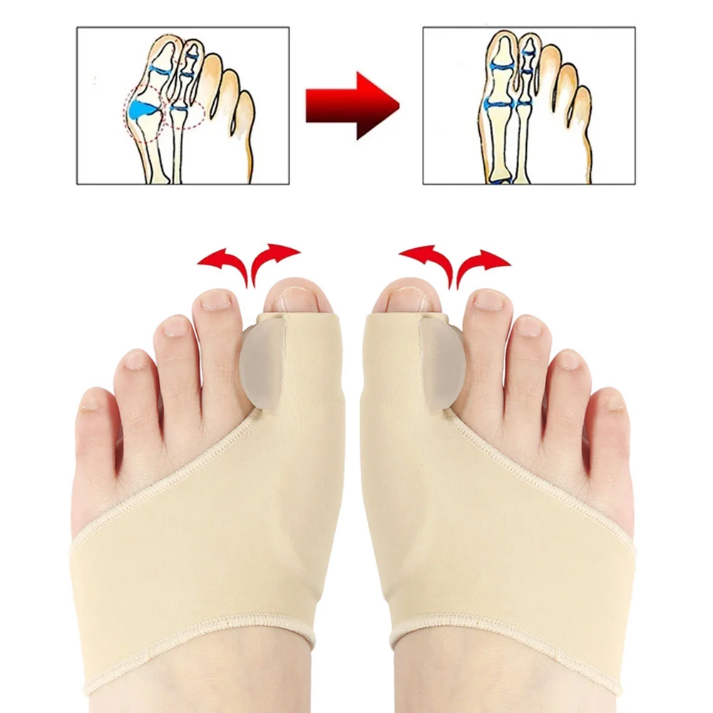 2 Stuks Teen Separator Hallux  - Ankle Brace Sock recensie en prijs